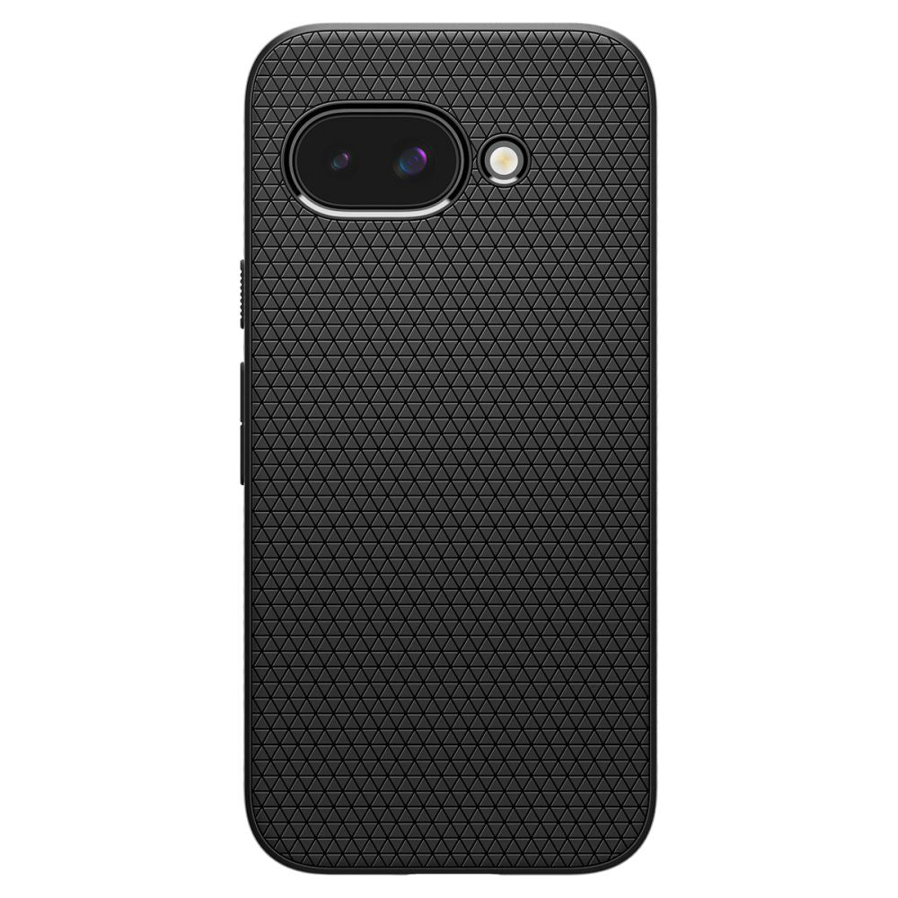 Husă Spigen Liquid Air ACS09039 pentru Google Pixel 9a, neagră mat