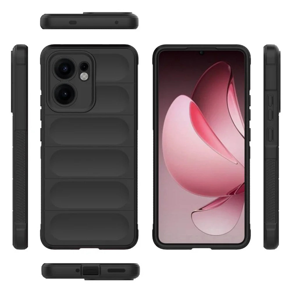 Husa de protectie Techsuit Magic Shield compatibil cu Oppo Reno13 F 4G / Reno13 F 5G / Reno13 FS 5G, Negru