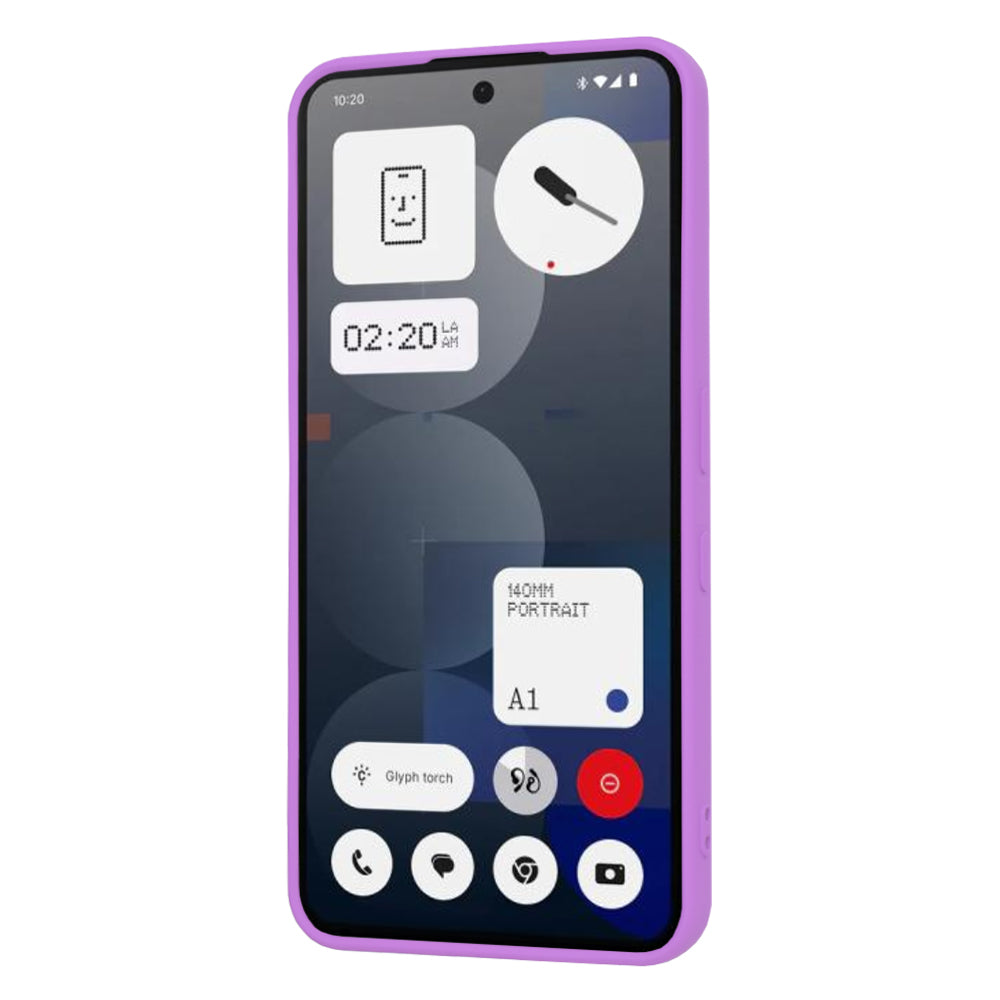 Husa de protectie Techsuit SoftFlex compatibil cu Nothing Phone (3a) Pro, Mov