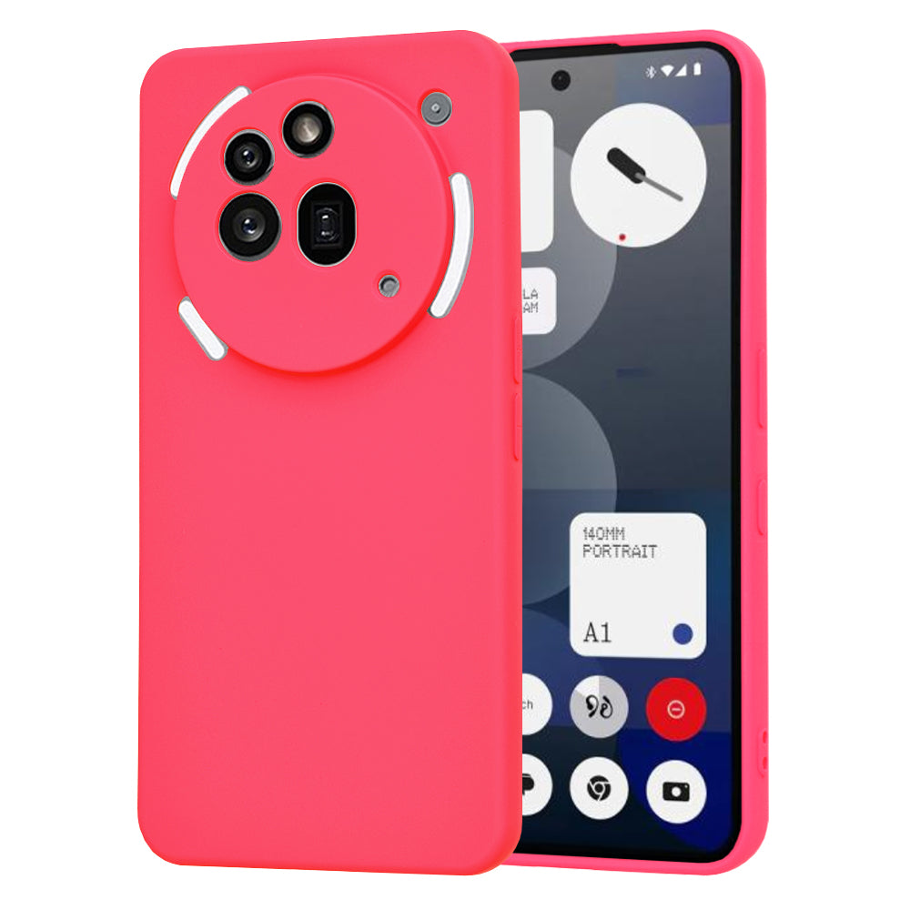 Husa de protectie Techsuit SoftFlex compatibil cu Nothing Phone (3a) Pro, Roz Intens