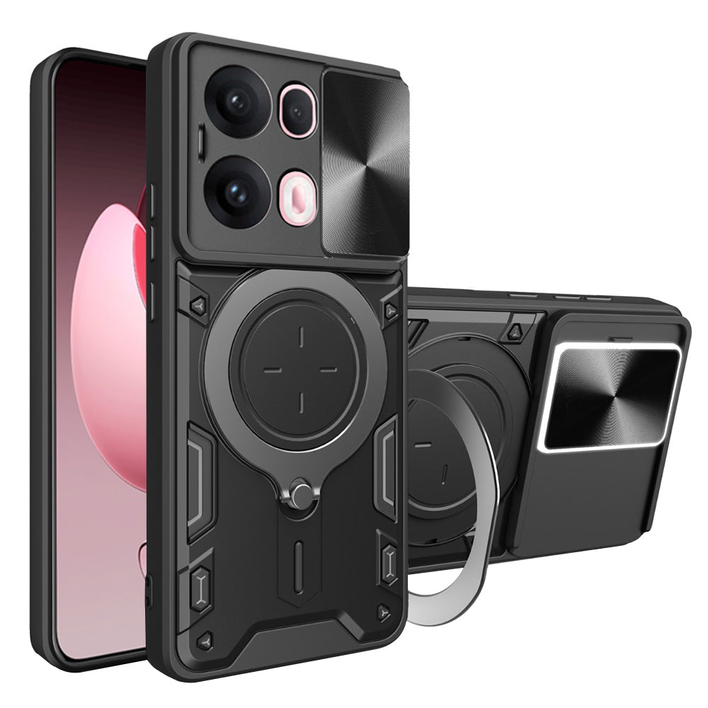 Husa de protectie Techsuit CamGuard Pro compatibil cu Oppo Reno13 Pro, Negru
