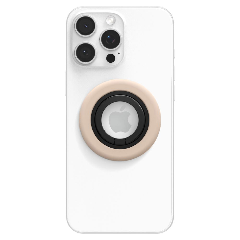 Suport Spigen Phone Ring Nano Pop MagSafe (AMP09031), Coconut Beige