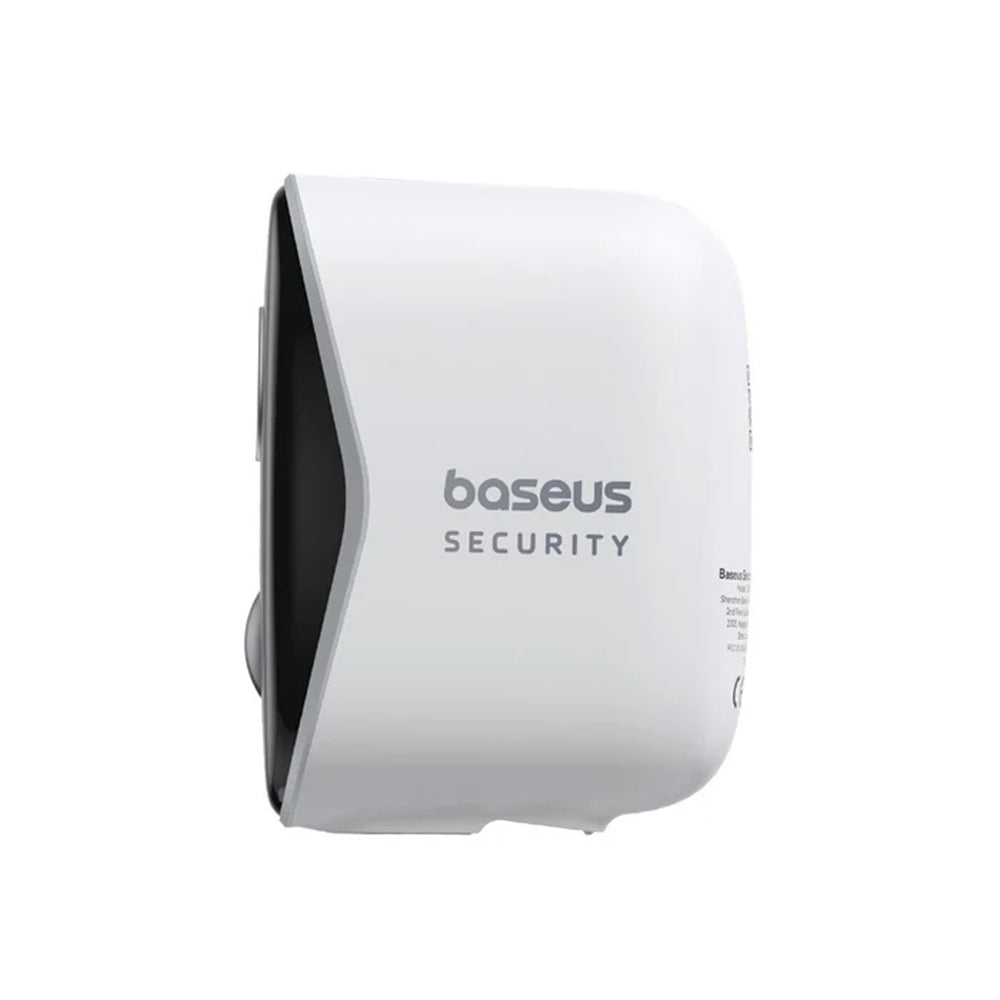 Camera Supraveghere Exterior, 2K, Two-way Talk, Color Night Vision, IP67, 7.800mAh - Baseus (S0ST002130) - White