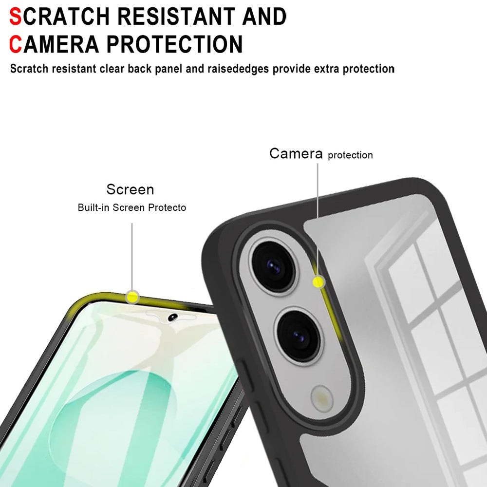 Folie de protectie Techsuit ColorVerse 360 Series + compatibil cu Samsung Galaxy S25 Edge, Roz