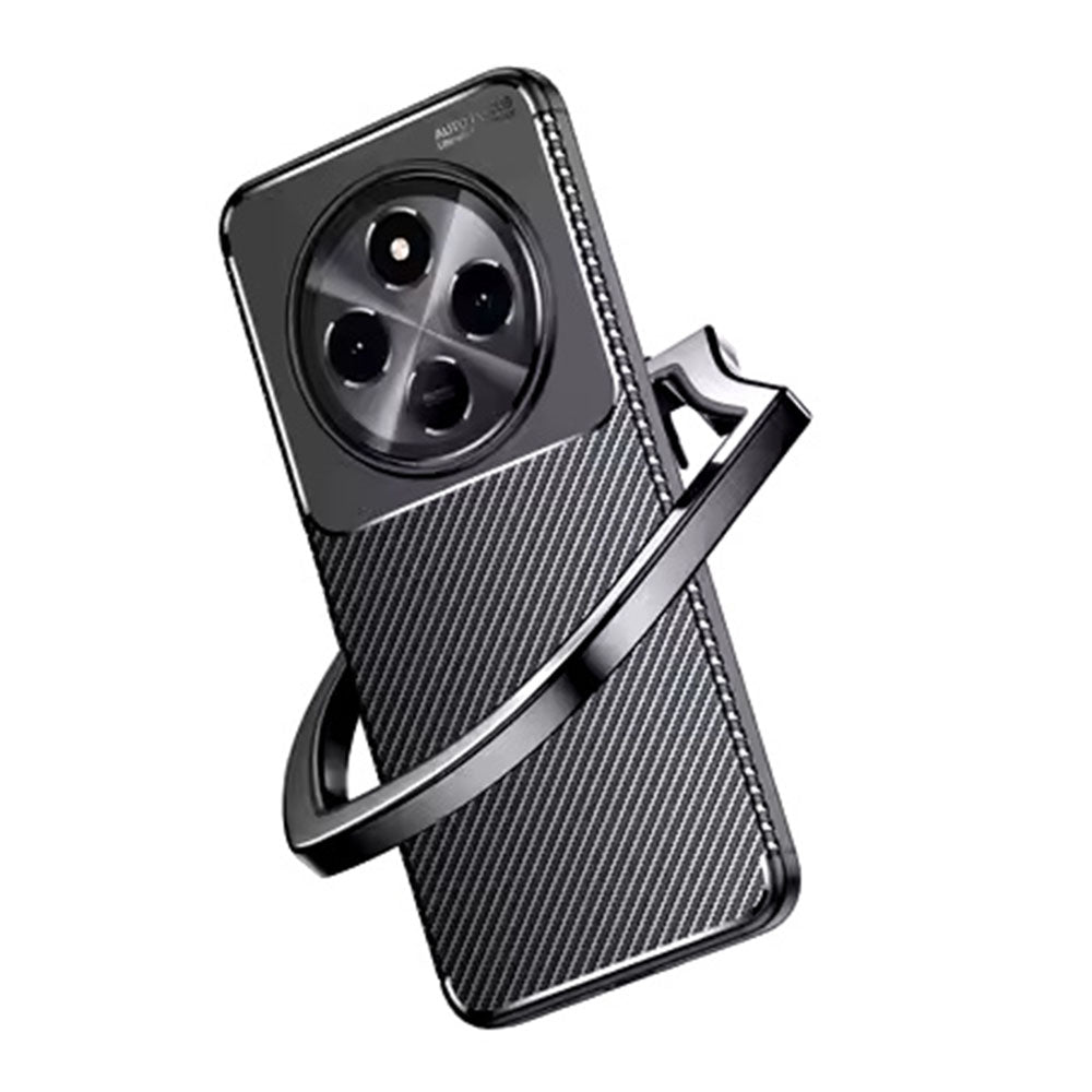 Husa de protectie Techsuit CarbonFiber compatibil cu Samsung Galaxy S25 Edge, Negru
