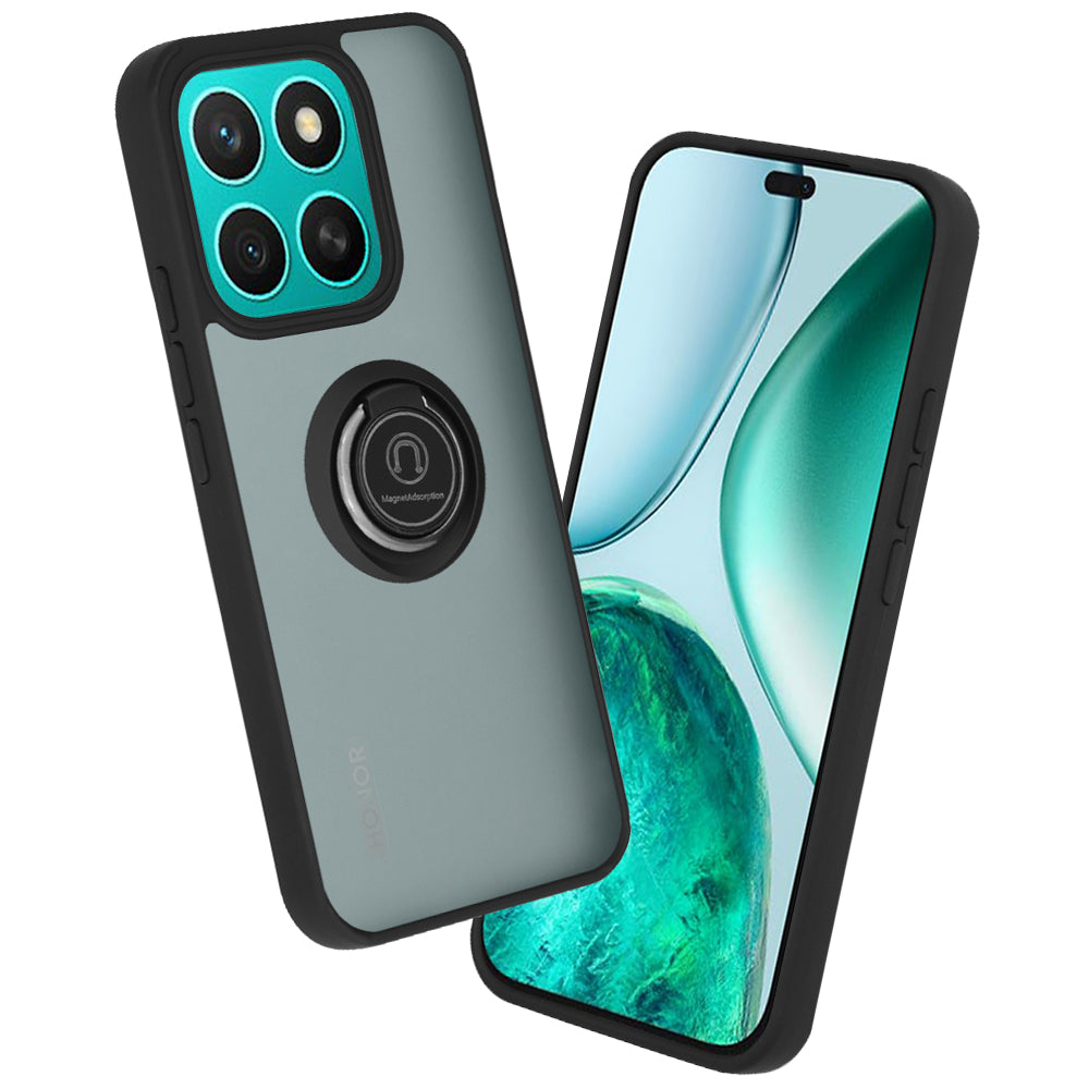 Husa de protectie Techsuit Glinth compatibil cu Honor X8c, Negru