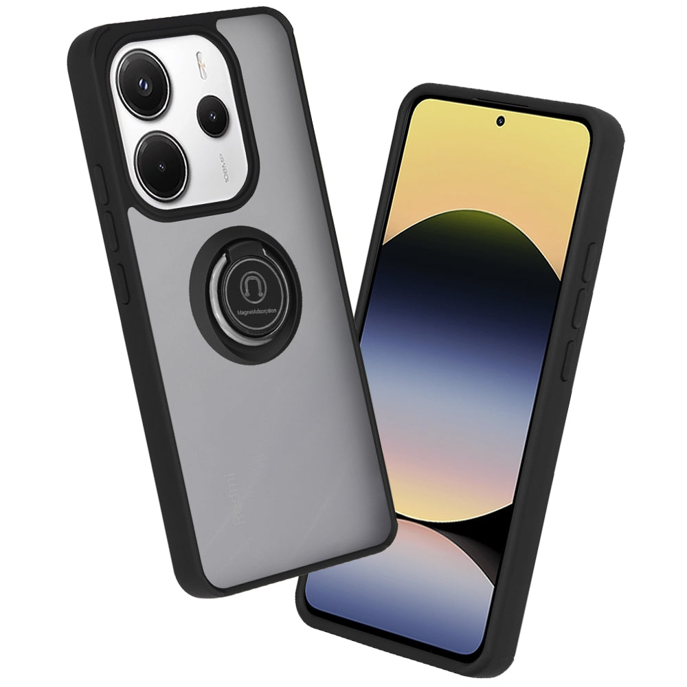 Husa de protectie Techsuit Glinth compatibil cu Xiaomi Redmi Note 14 4G (Regional), Negru