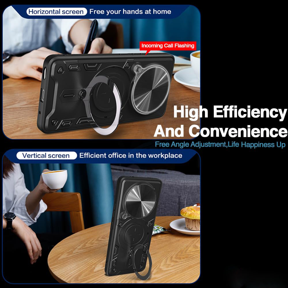 Husa de protectie Techsuit CamGuard Pro compatibil cu Realme 14 Pro, Negru