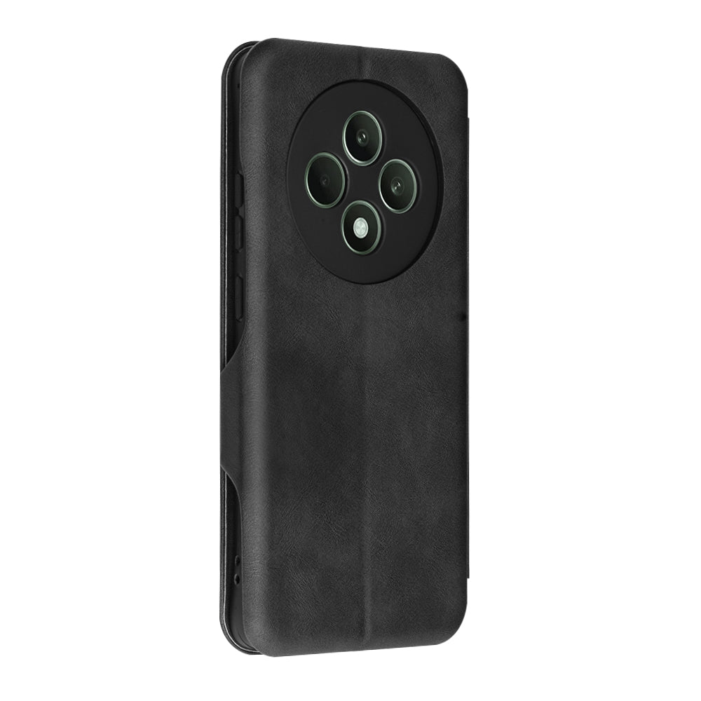 Husa de protectie Techsuit Safe Wallet Plus compatibil cu Oppo Reno12 F 4G / Reno12 F 5G / Reno12 FS 4G / Reno12 FS 5G, Negru