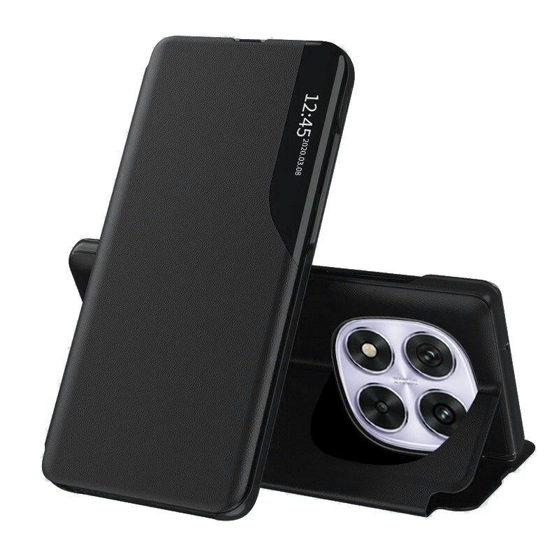 Husa de protectie Techsuit eFold Series compatibil cu Xiaomi Redmi Note 14 Pro 5G / Poco X7, Negru
