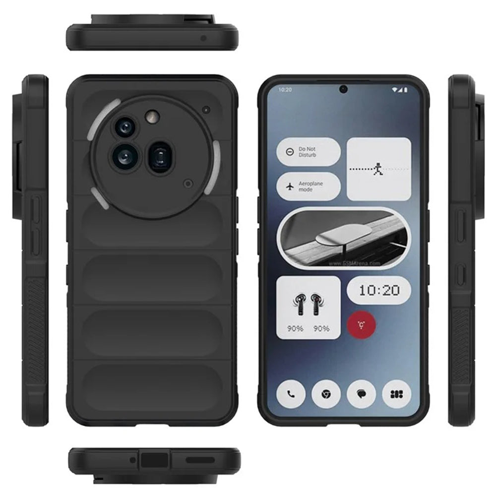 Husa de protectie Techsuit Magic Shield compatibil cu Nothing Phone (3a) Pro, Negru