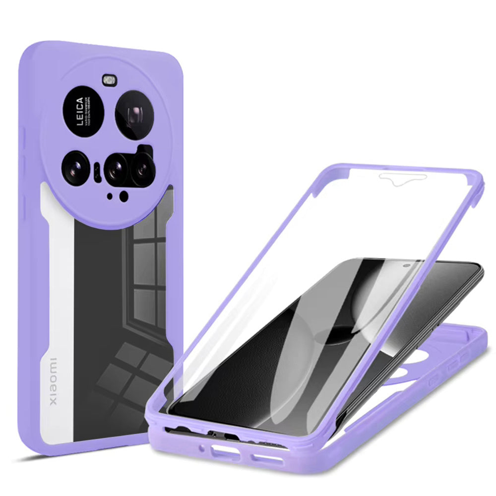 Folie de protectie Techsuit ColorVerse 360 Series + compatibil cu Xiaomi 15 Ultra, Mov