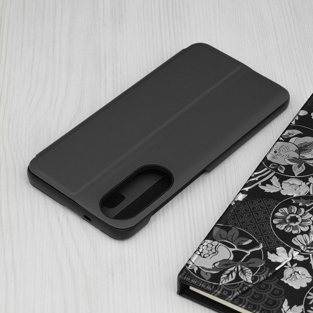 Husa de protectie Techsuit eFold Series compatibil cu Samsung Galaxy S25 Edge, Negru