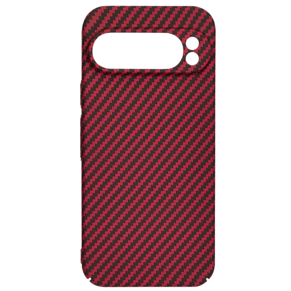 Husa de protectie Techsuit Carbonite FiberShell compatibil cu Google Pixel 9 Pro XL, Rosu