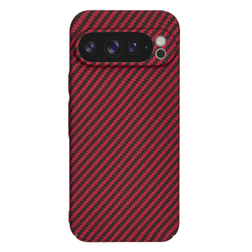 Husa de protectie Techsuit Carbonite FiberShell compatibil cu Google Pixel 9 Pro XL, Rosu