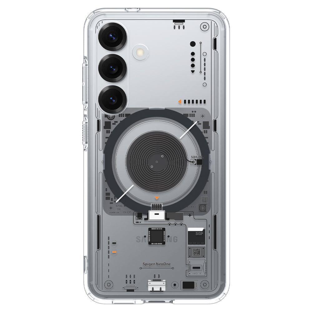 Husa de protectie Spigen Ultra Hybrid MagSafe (ACS09470) compatibil cu Samsung Galaxy S25, Neo One