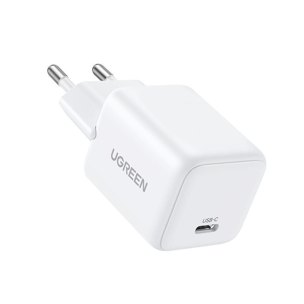 Incarcator Ugreen X512 (55554), USB-C, GaN, Fast Charging, 20W, PD3.0, QC4, 3A, Alb