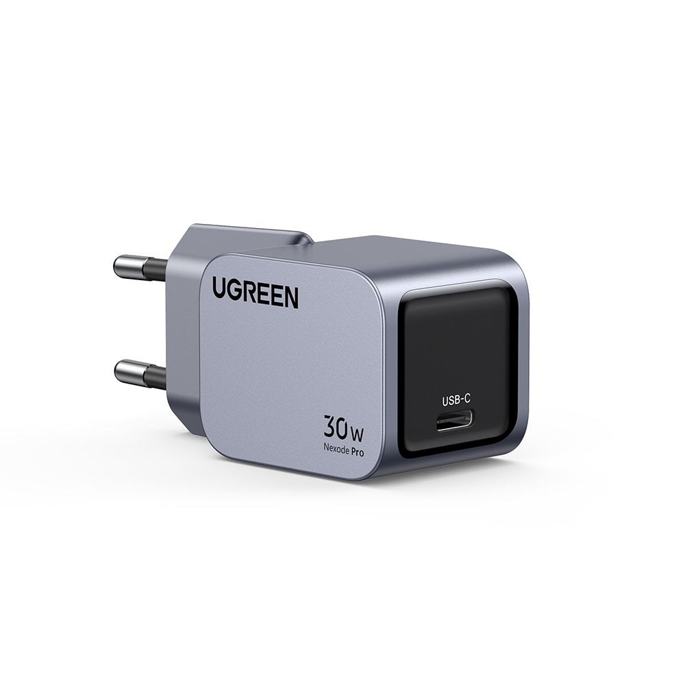 Incarcator Ugreen Nexode Pro X703 (35006), Type-C, GaN, Fast Charging, 30W, 3A, PD3.0, QC4.0+, Gri