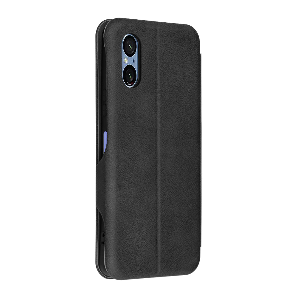 Husa de protectie Techsuit Safe Wallet Plus compatibil cu Sony Xperia 5 VI, Negru