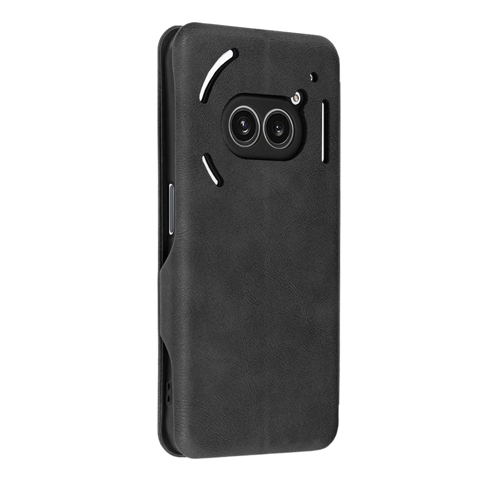 Husa de protectie Techsuit Safe Wallet Plus compatibil cu Nothing Phone (2a) / (2a) Plus, Negru