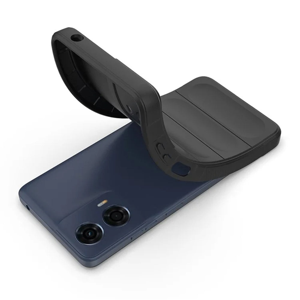 Husa de protectie Techsuit Magic Shield compatibil cu Motorola Moto G24 Power, Negru
