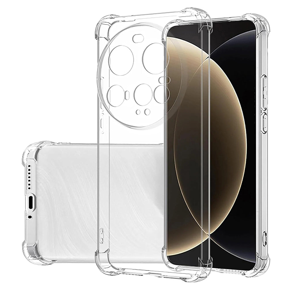 Husa de protectie Techsuit Shockproof Clear Silicone compatibil cu Xiaomi 15 Ultra, Transparent