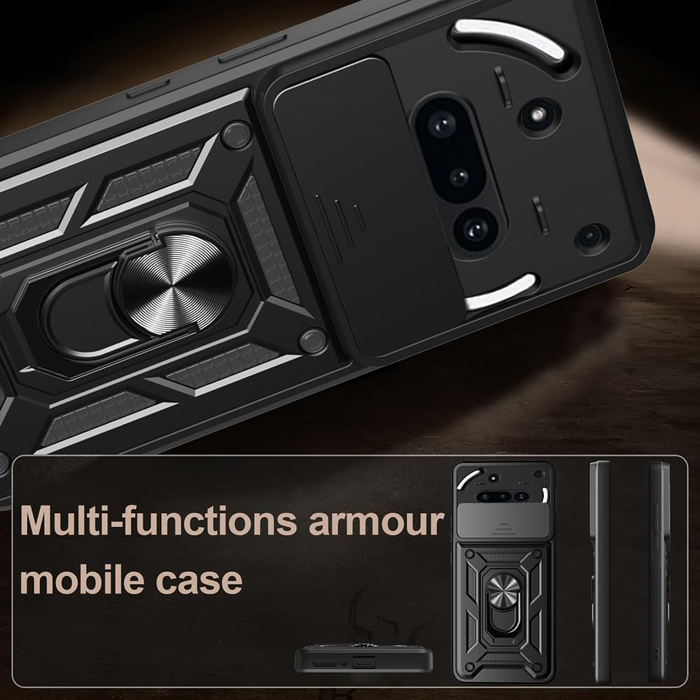 Husa de protectie Techsuit CamShield Series compatibil cu Nothing Phone (3a), Negru