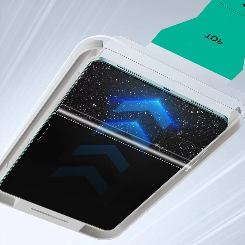 Husa de protectie tableta ESR Tempered Glass Screen Protector UltraFit Tray (set de 2) compatibil cu iPad Air 13 (2024) / Air 13 (2025) / Air 13 (2026), Transparent