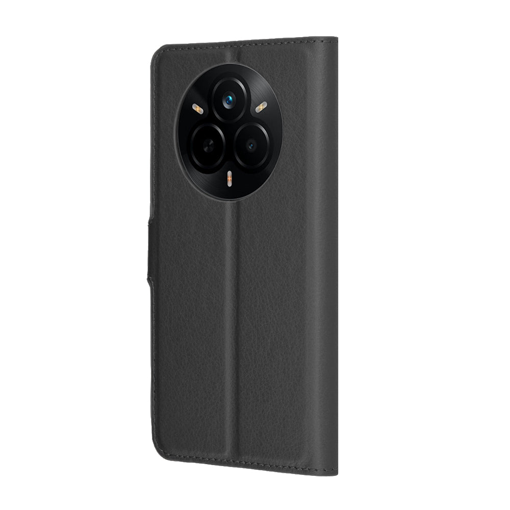 Husa de protectie Techsuit Leather Folio compatibil cu Realme 14 Pro, Negru