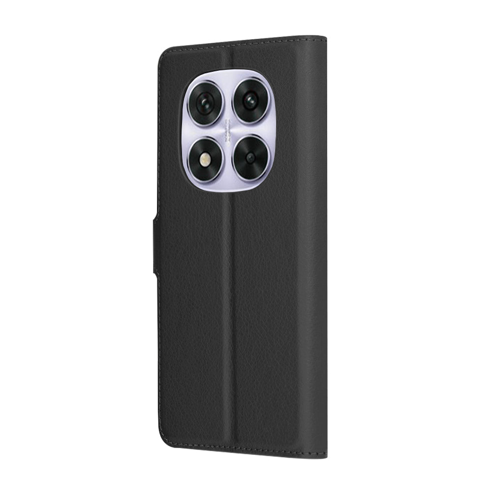 Husa de protectie Techsuit Leather Folio compatibil cu Xiaomi Redmi Note 14 Pro 5G / Redmi Note 14 Pro+ 5G / Poco X7, Negru