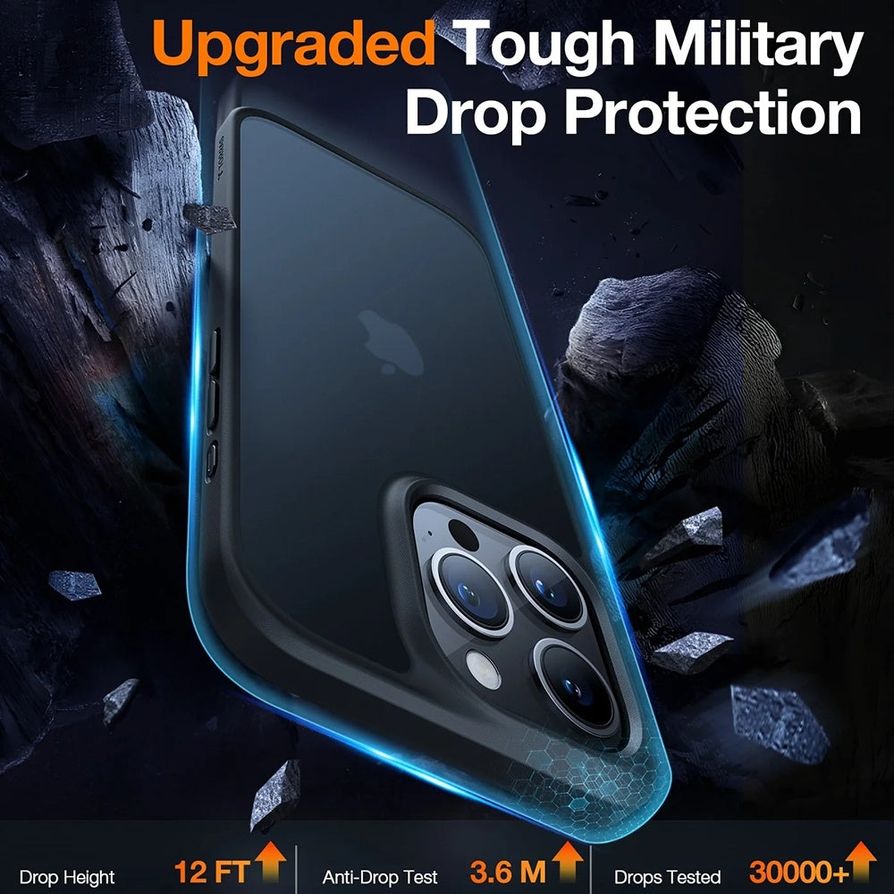 Husa de protectie Torras Guardian Series compatibil cu Google Pixel 9a, Negru