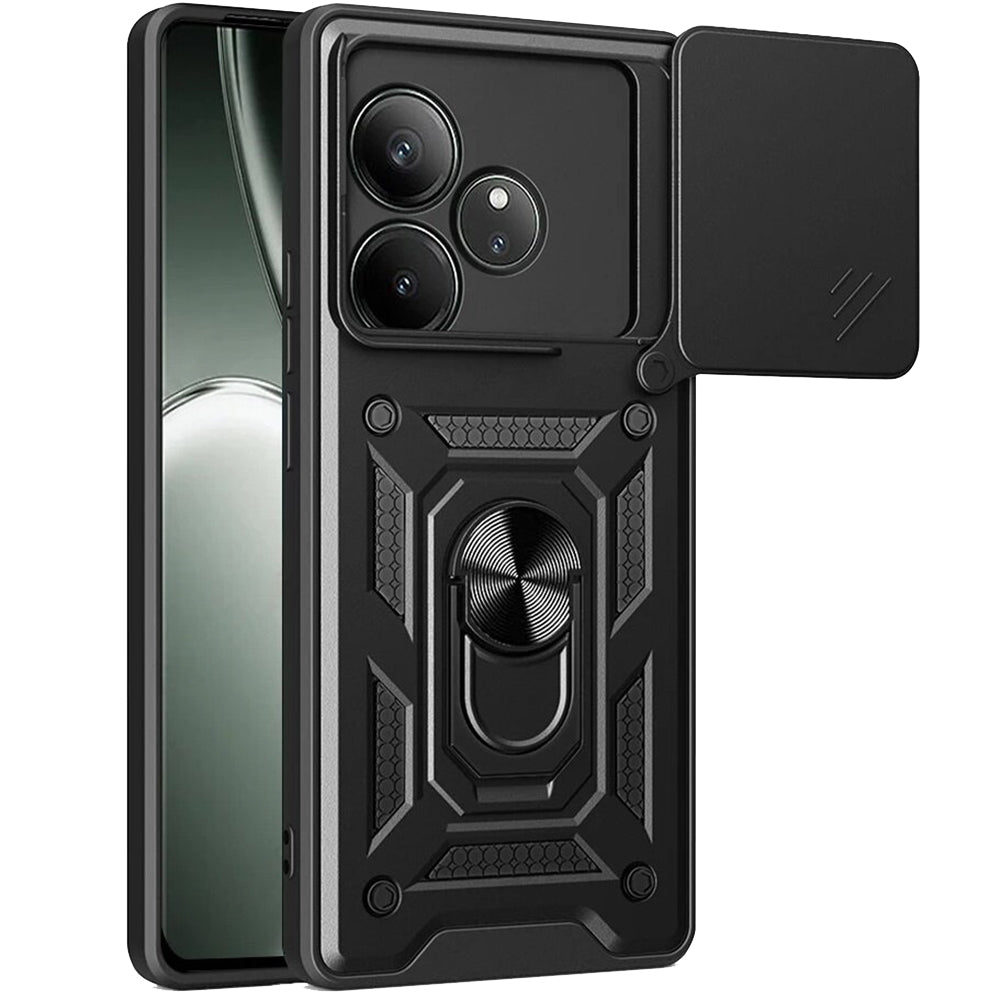 Husa de protectie Techsuit CamShield Series compatibil cu Realme GT 6 / GT 6T, Negru
