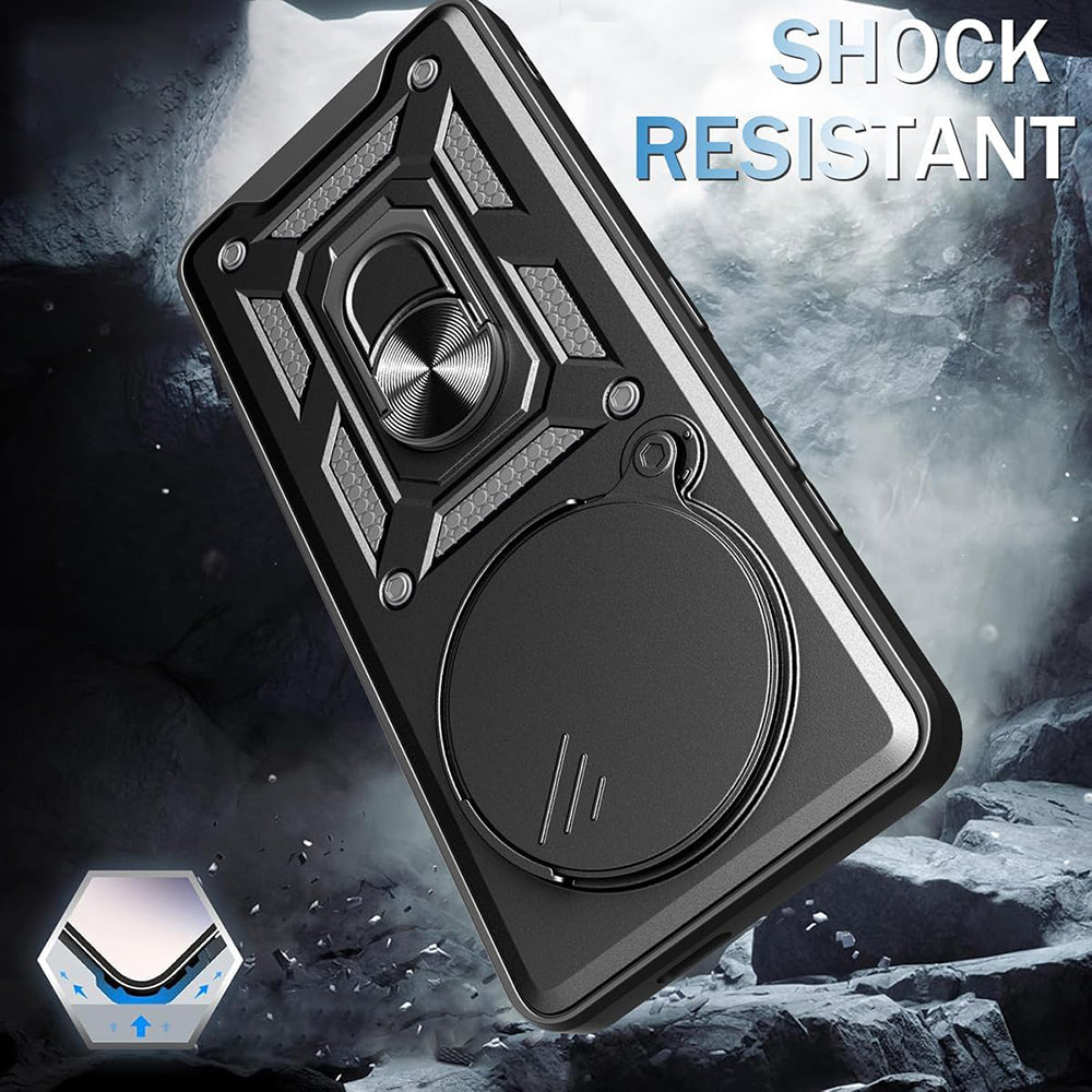 Husa de protectie Techsuit CamShield Series compatibil cu Xiaomi Redmi A5 4G (Standard), Negru