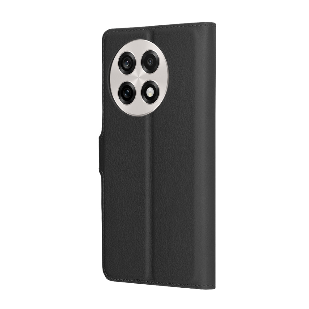 Husa de protectie Techsuit Leather Folio compatibil cu OnePlus 13R, Negru