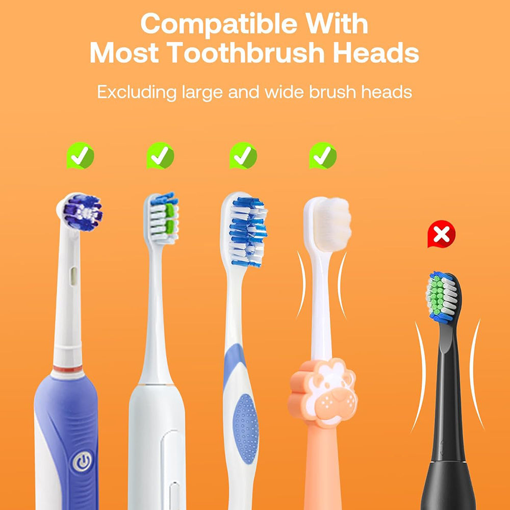 Bitvae Air Drying Sanitizer (BVX122), for Toothbrush, UV Disinfection, Inductive Switch, Antibacterial, LED Screen, Alb