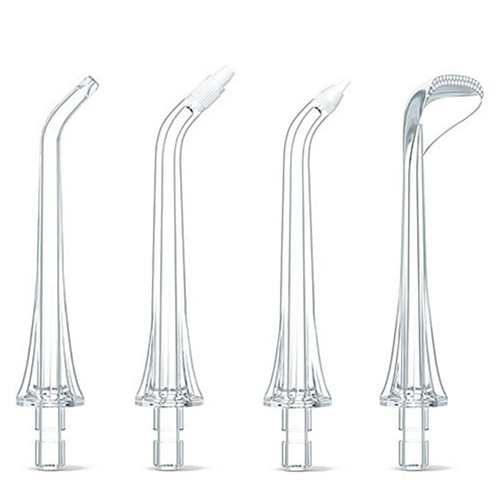 Bitvae Waterflosser Replacements, Multifunctional, for Waterflosser C2/F30/205, x4, Alb