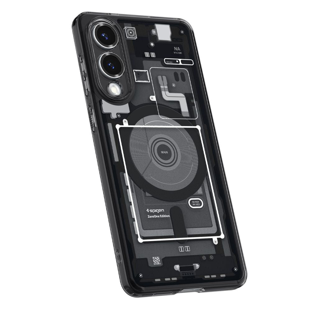 Husa de protectie Spigen Ultra Hybrid Zero One MagSafe (ACS09415) compatibil cu Samsung Galaxy S25 Edge, Negru