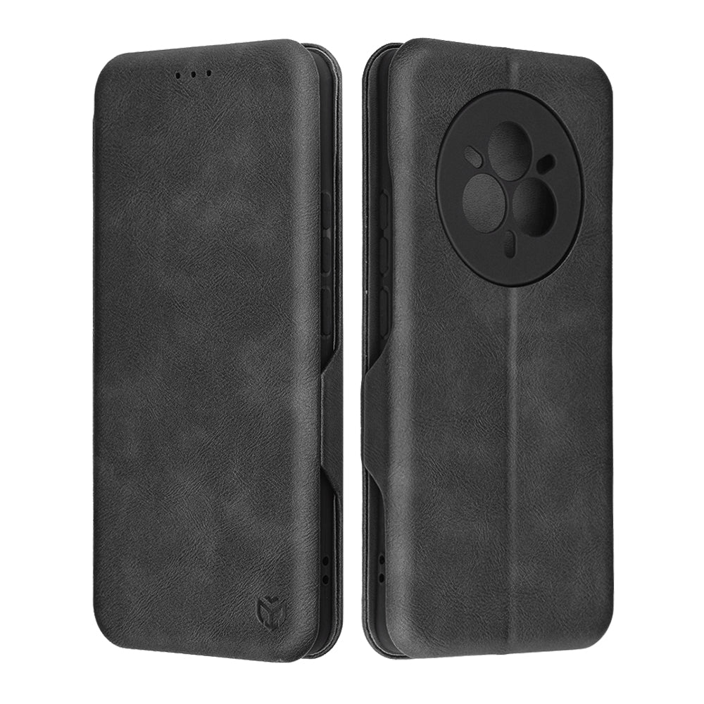 Husa de protectie Techsuit Safe Wallet Plus compatibil cu Realme 14 Pro+, Negru