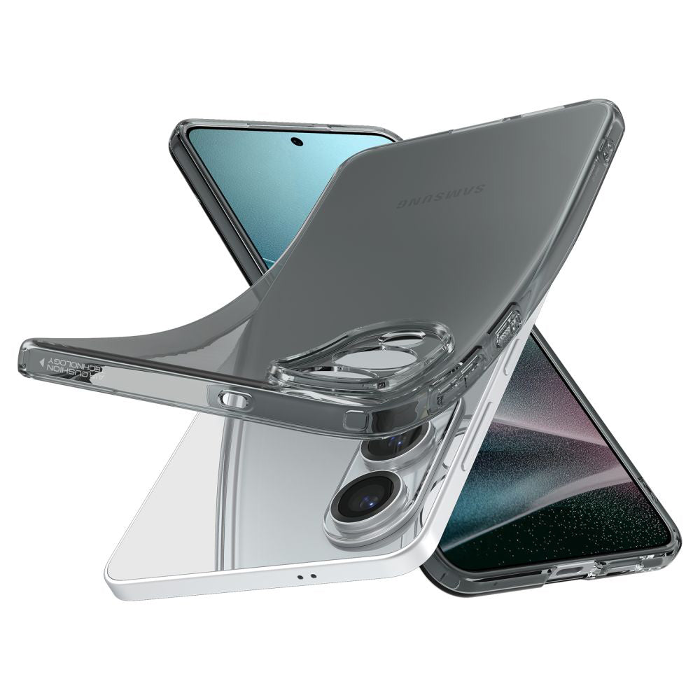 Husa de protectie Spigen Liquid Crystal (ACS09426) compatibil cu Samsung Galaxy S25 Edge, Space Crystal