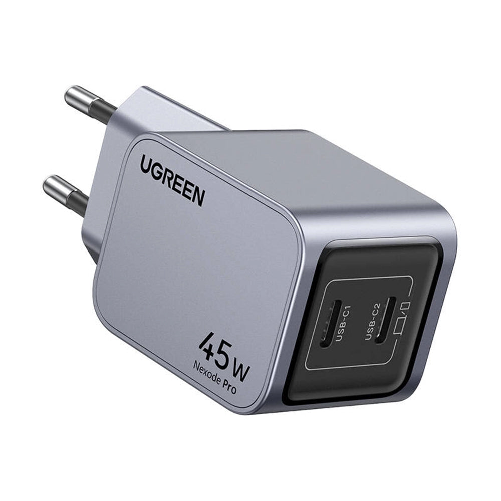 Incarcator Ugreen (35008), USB-C, 45W, QC4.0+, Gri