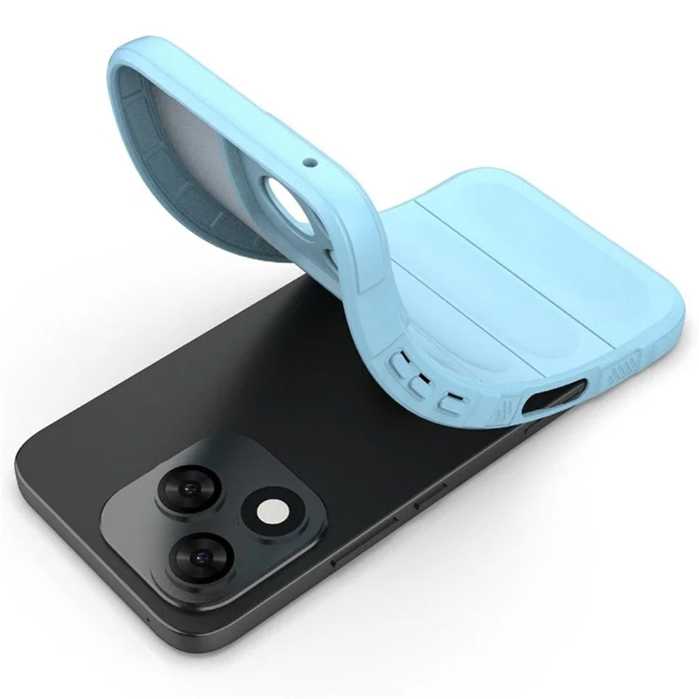 Husa de protectie Techsuit Magic Shield compatibil cu Honor 400 Lite, Bleu