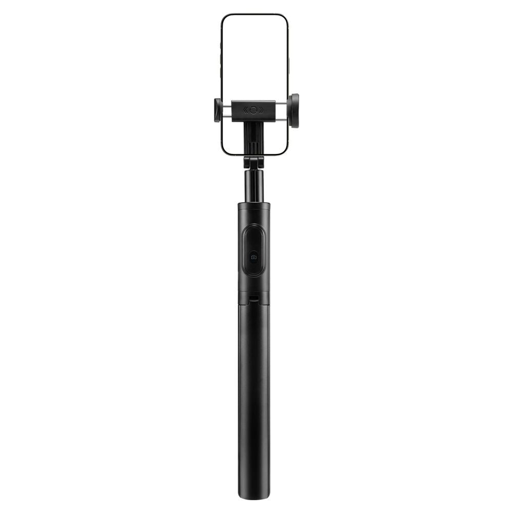 Selfie Stick Spigen S541W (AMP09336), Bluetooth, Telecomanda, Negru