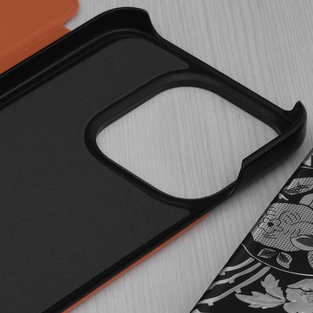 Husa de protectie Techsuit eFold Series compatibil cu Honor 400 Lite, Portocaliu