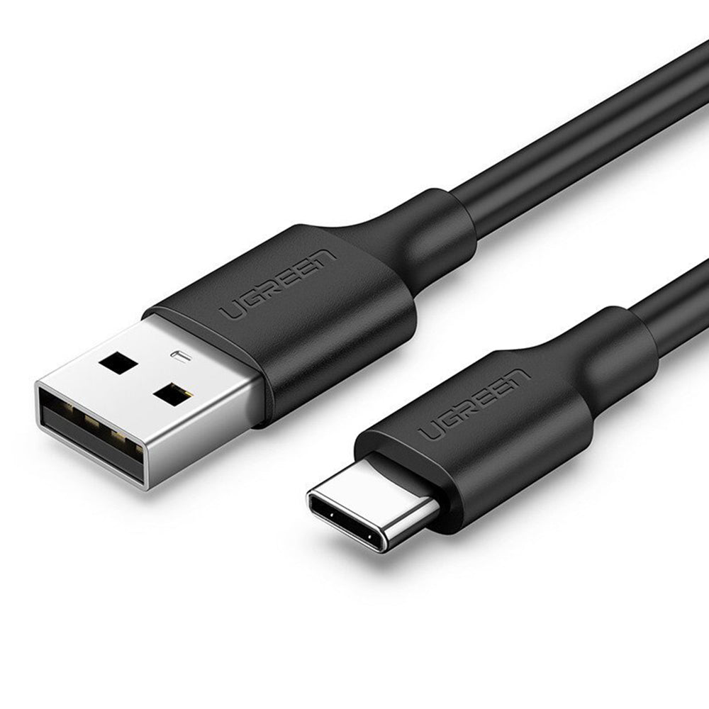 Cablu Ugreen US287 (60116), USB to Type-C, 3A, 18W, 1m, Negru
