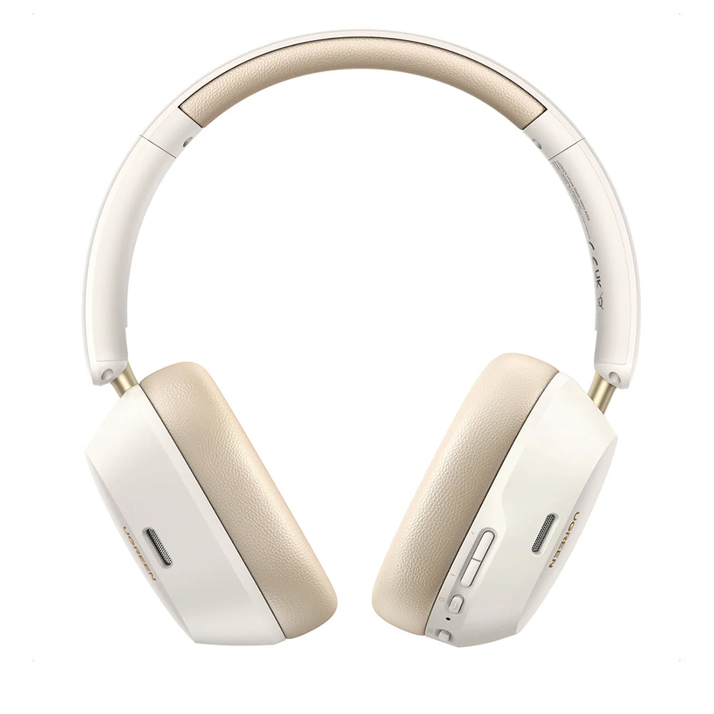 Casti Ugreen Wireless HiTune Max5C HP203 (35758), Bluetooth 5.4, Hybrid Active Noise Cancelling, Hi-Res Audio, Alb