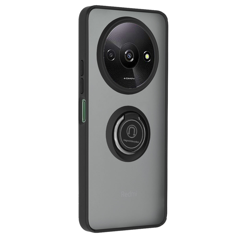 Husa de protectie Techsuit Glinth compatibil cu Xiaomi Redmi A3 / Redmi A3x, Negru
