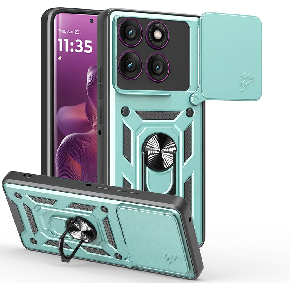 Husa de protectie Techsuit CamShield Series compatibil cu Motorola Edge 60 Pro, Verde