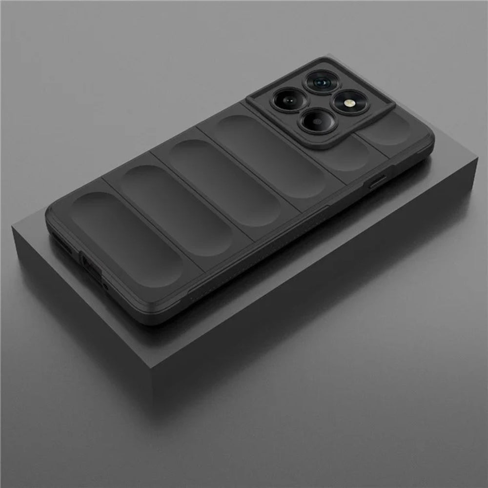 Husa de protectie Techsuit Magic Shield compatibil cu Motorola Edge 60 Pro, Negru
