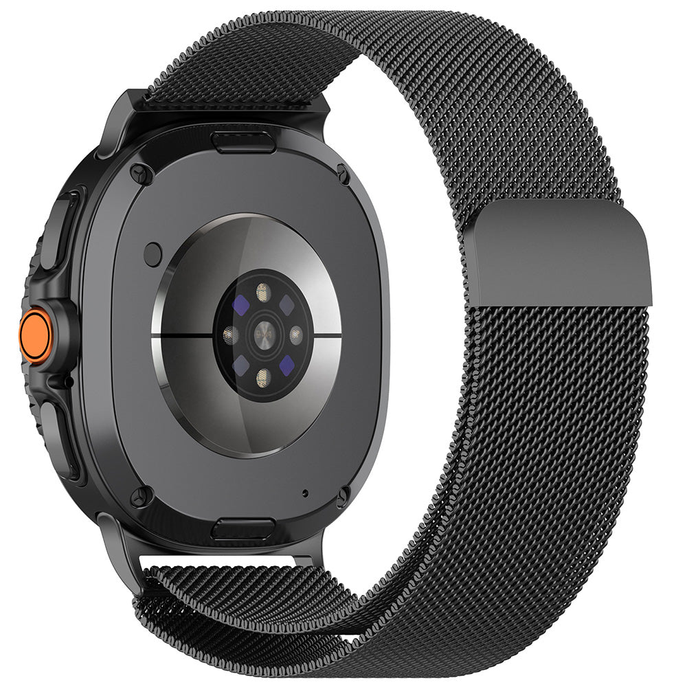 Curea smartwatch Techsuit Watchband (W009) compatibil cu Samsung Galaxy Watch8 40mm/Watch8 44mm/Watch8 Classic, Gri