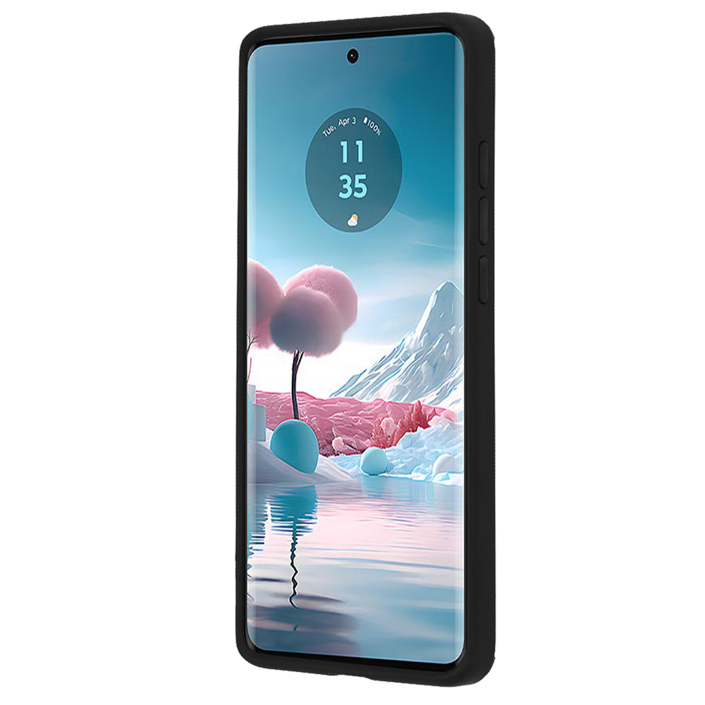Husa de protectie Techsuit Glinth compatibil cu Motorola Edge 40 Neo, Negru